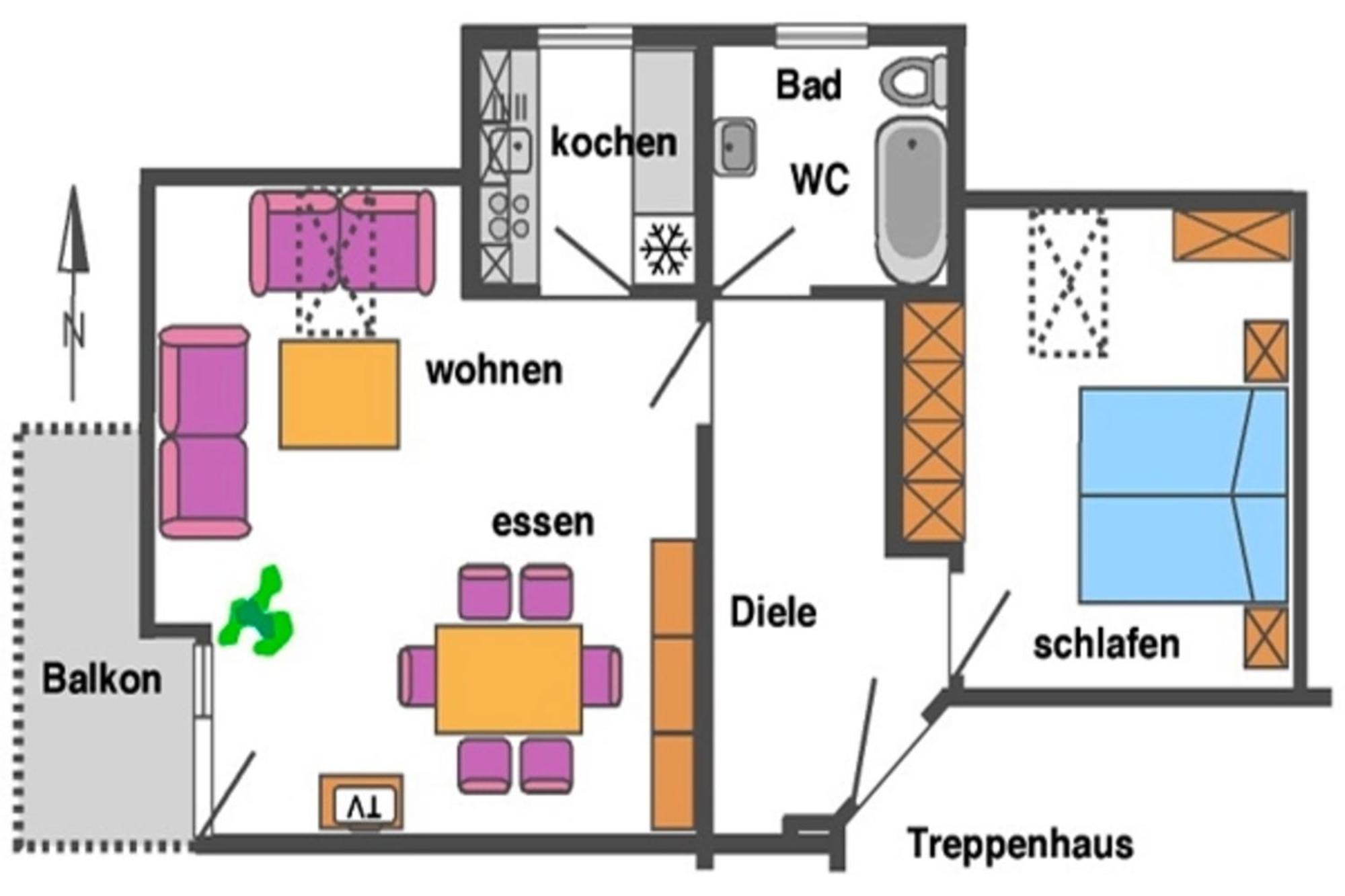 Appartamento Residenz "Am Postplatz", Whg 15 Zingst Esterno foto